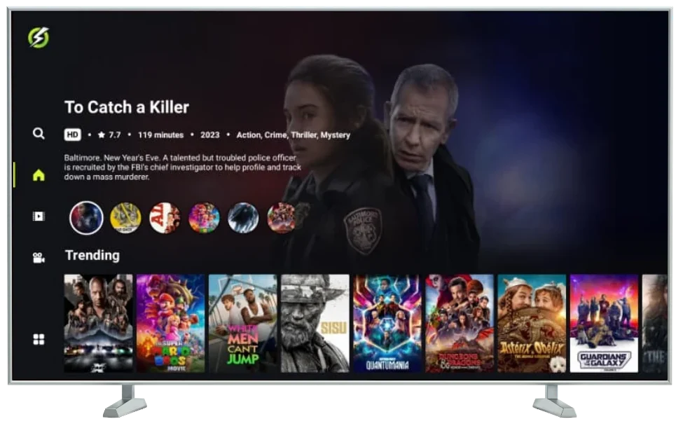 OnStream APK Features on Smart TV